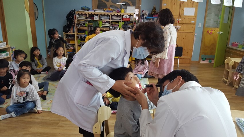 3.예천군, 어린이집 및 유치원 대상 불소도포사업 실시
